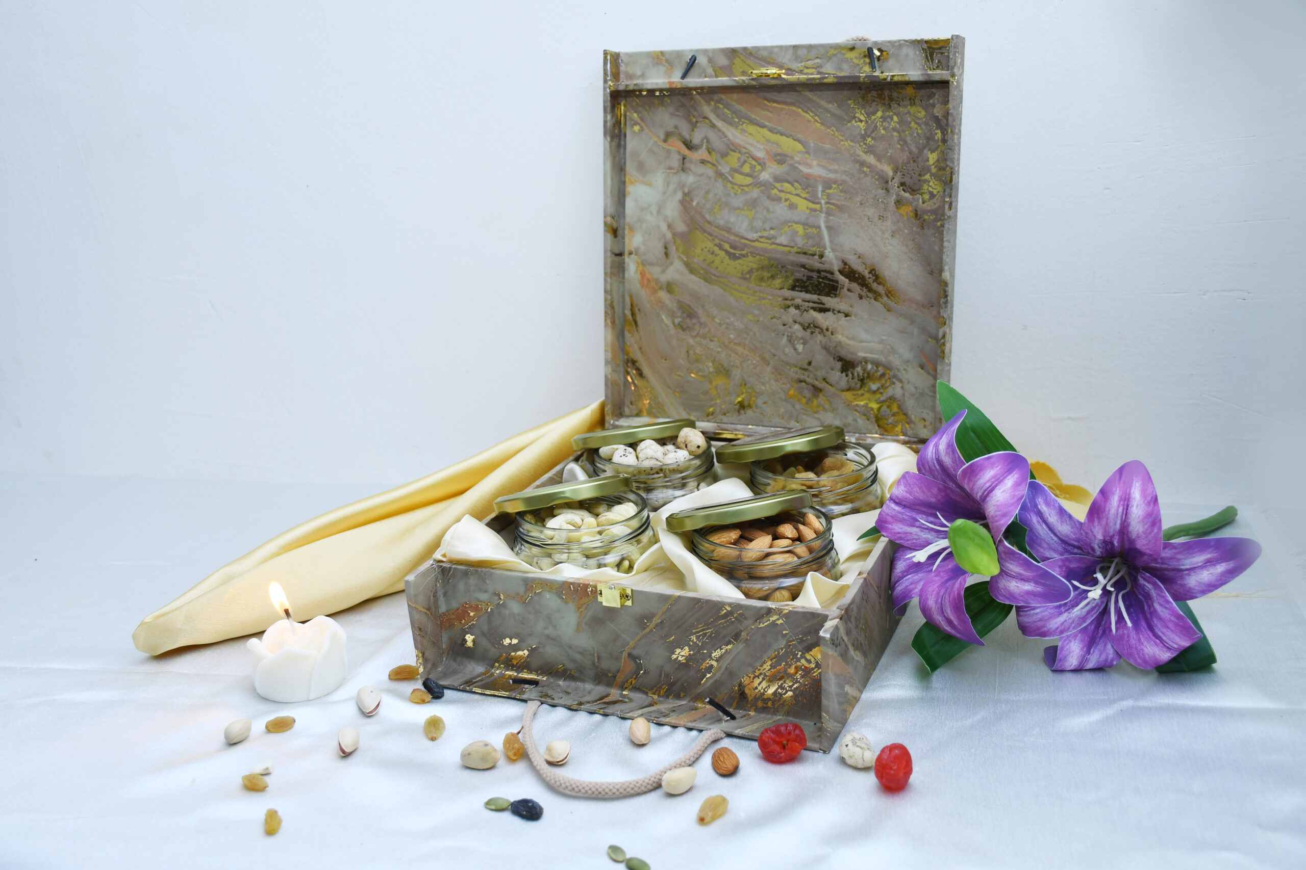 4 Jar Grenite Premium MDF Hamper – HP8
