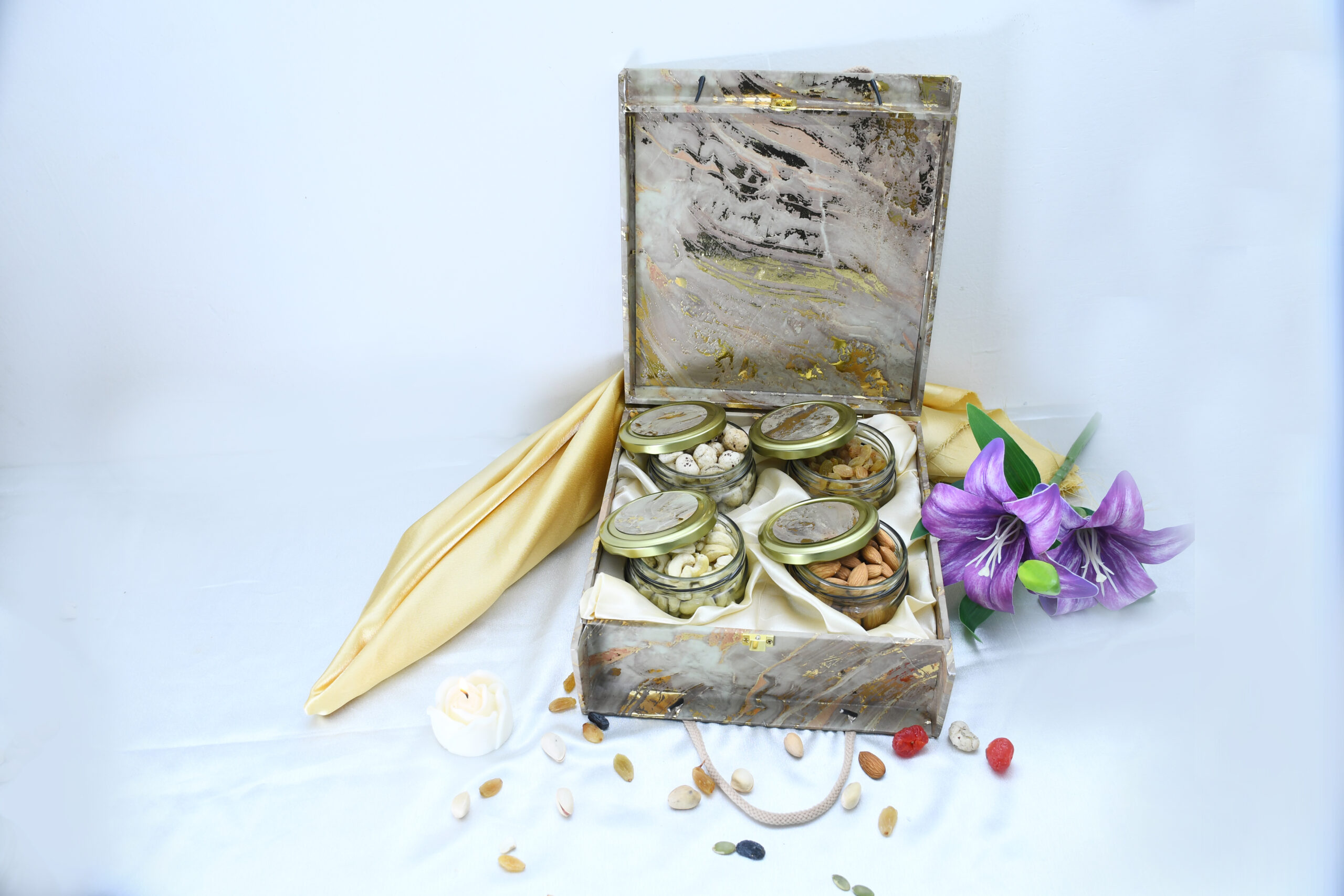 4 Jar Grenite Premium MDF Hamper – HP8 thumbnail 2